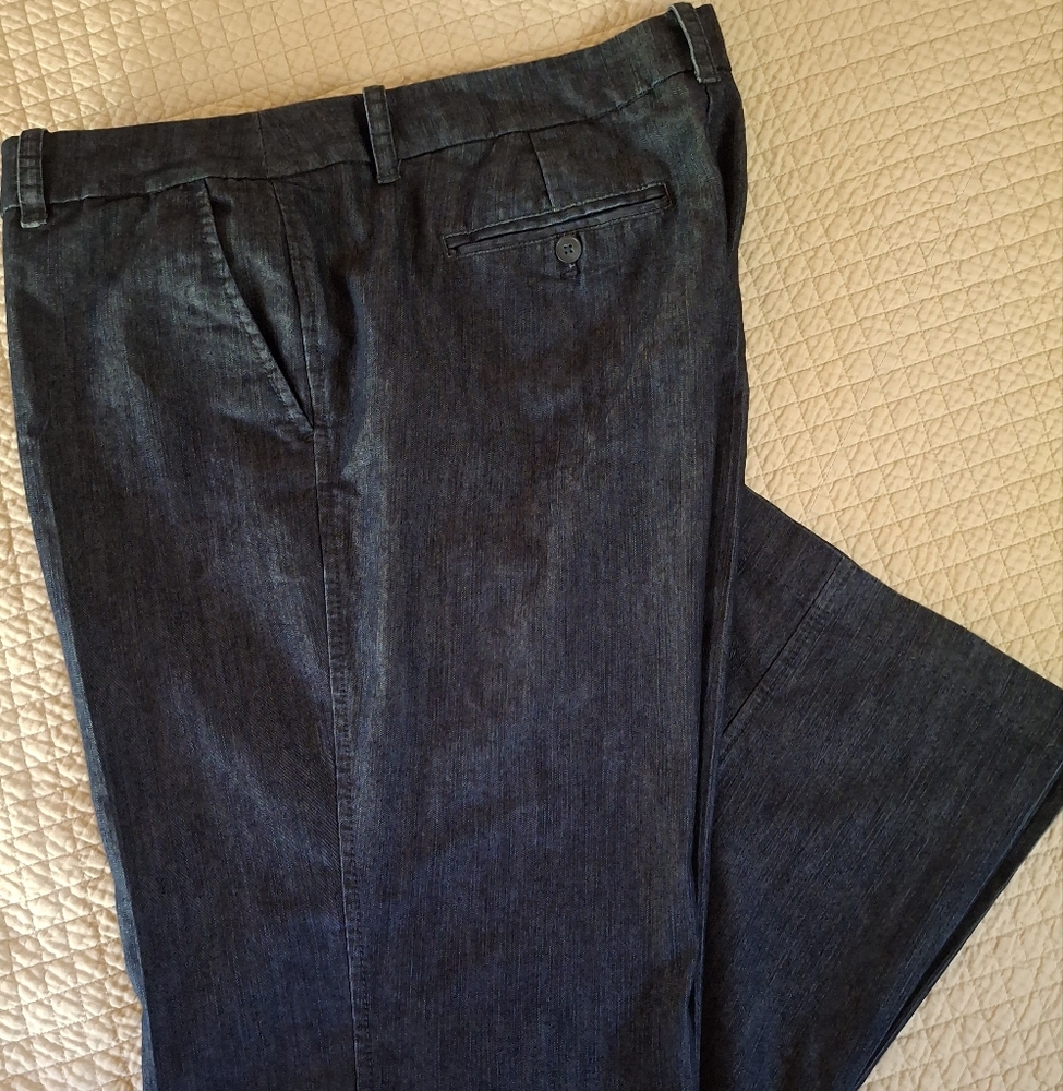 Dark Blue Denim Pants